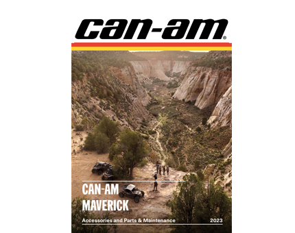 Catalog Can-Am Maverick Unitati Piese Si Accesorii 2023