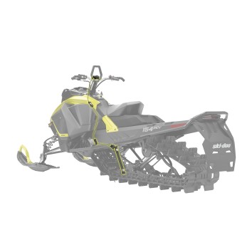Can-am Bombardier Reglaj limitator cu chinga (modele REV Gen4 cu ridicare de 210 mm si suspensie sp