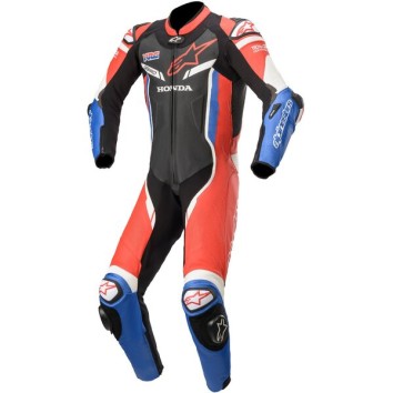 ALPINESTARS HONDA GP PRO V2 TECH-AIR COMPATIBLE Negru/Rosu/Albastru