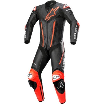 ALPINESTARS FUSION Negru/Rosu fluo