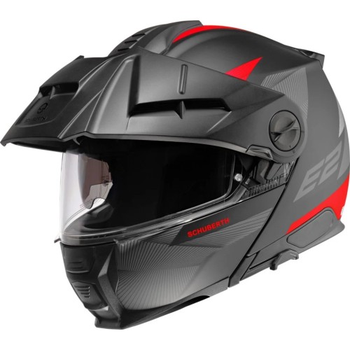 SCHUBERTH E2 ECE DEFENDER ROSU
